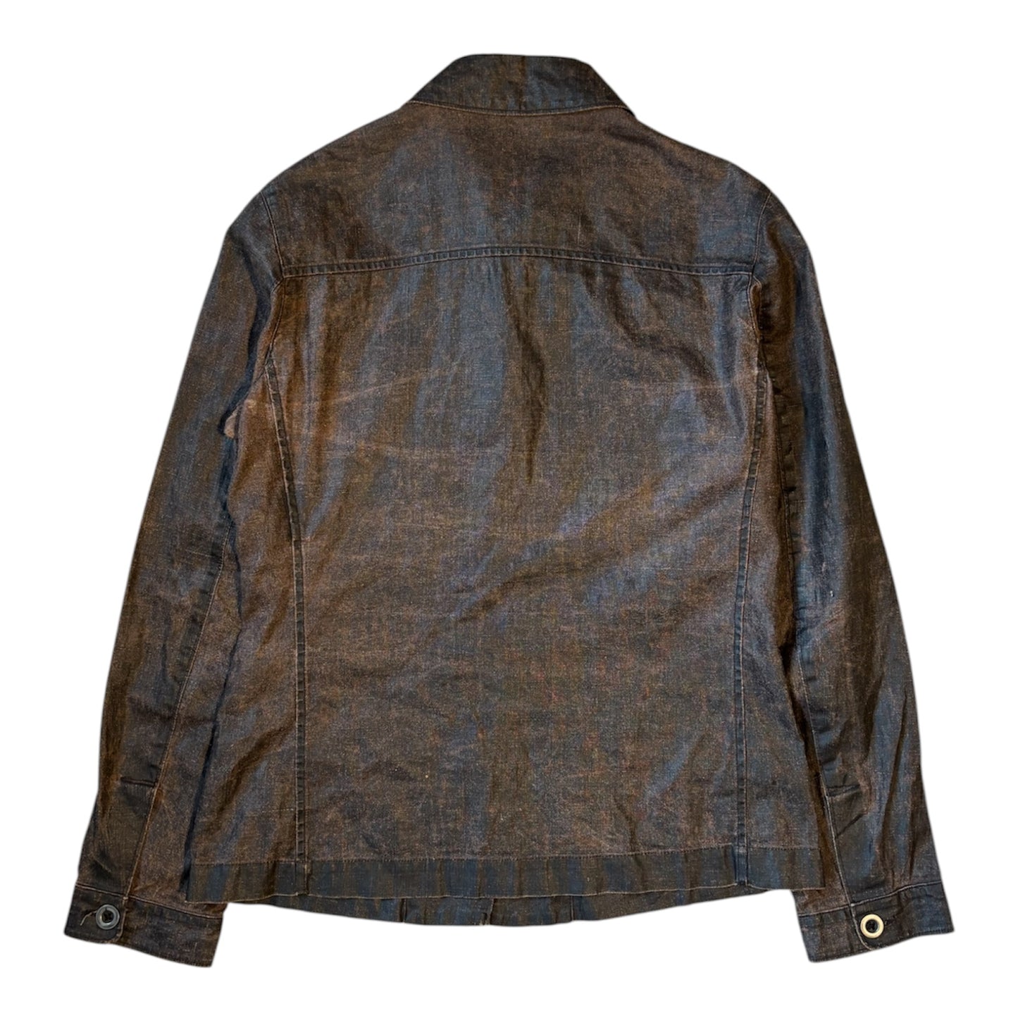 C.P Company Donna SS 2002 Lino Flax Spalmatura Jacket