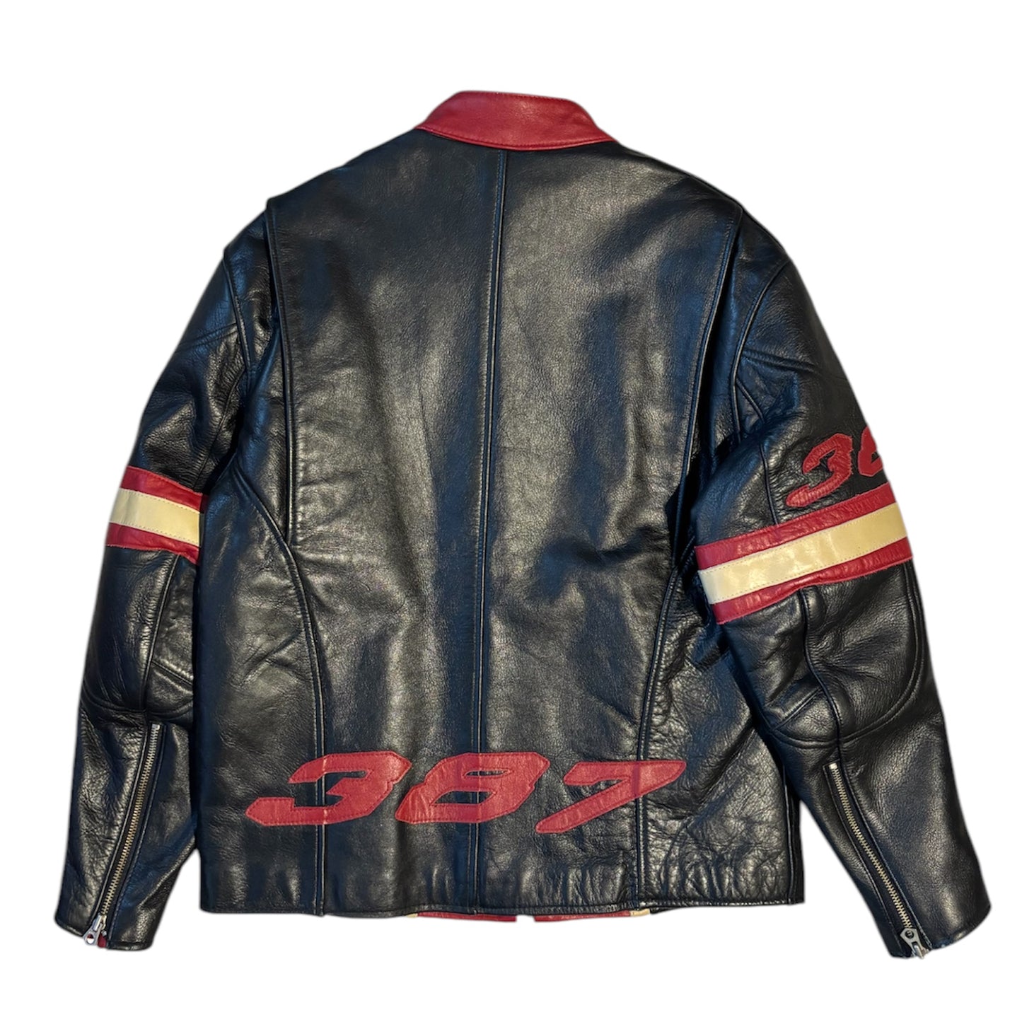 Avirex 387 Leather Racer Jacket