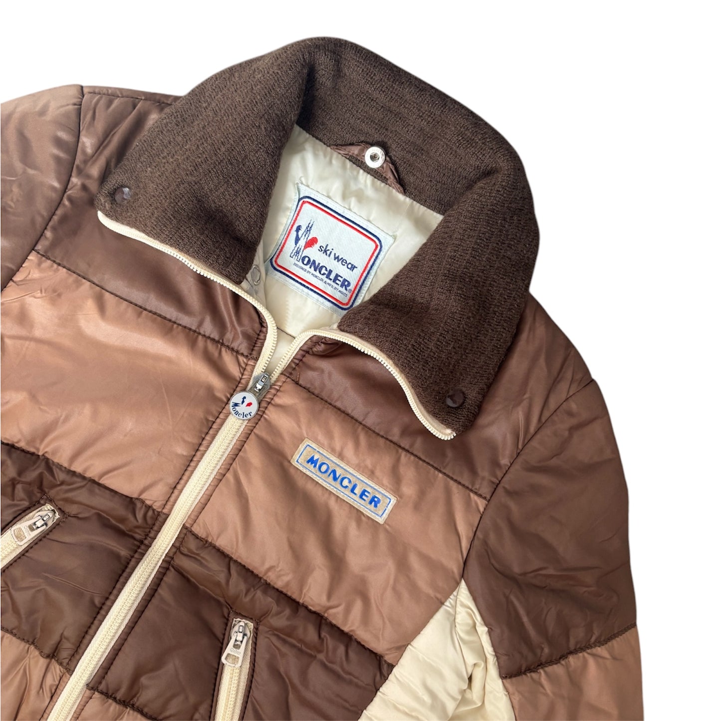 Moncler Grenoble by Asics 1970s Ski Tonal Jacket