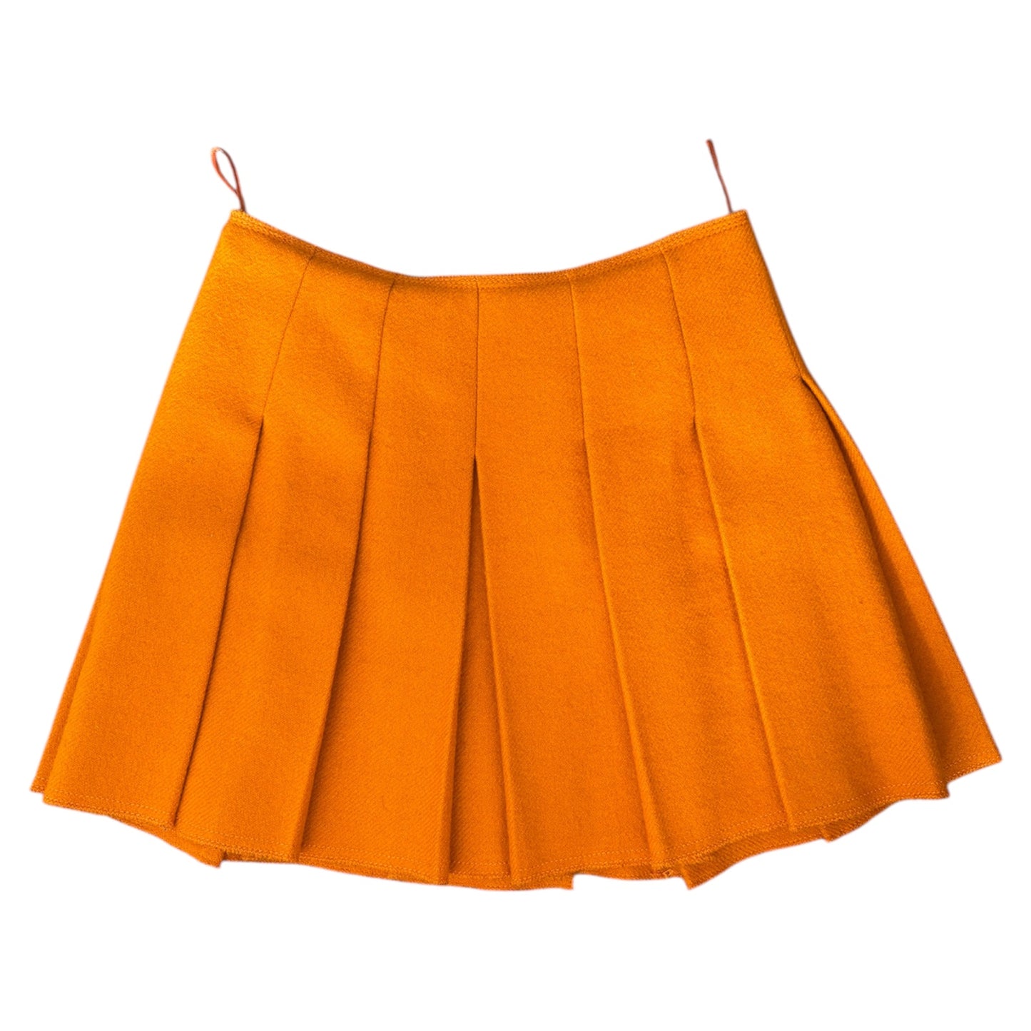 Miu Miu Wool Pleated Skirt