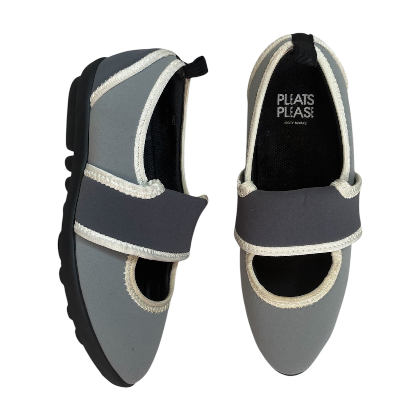 Pleats Please by Issey Miyake Mary Janes
