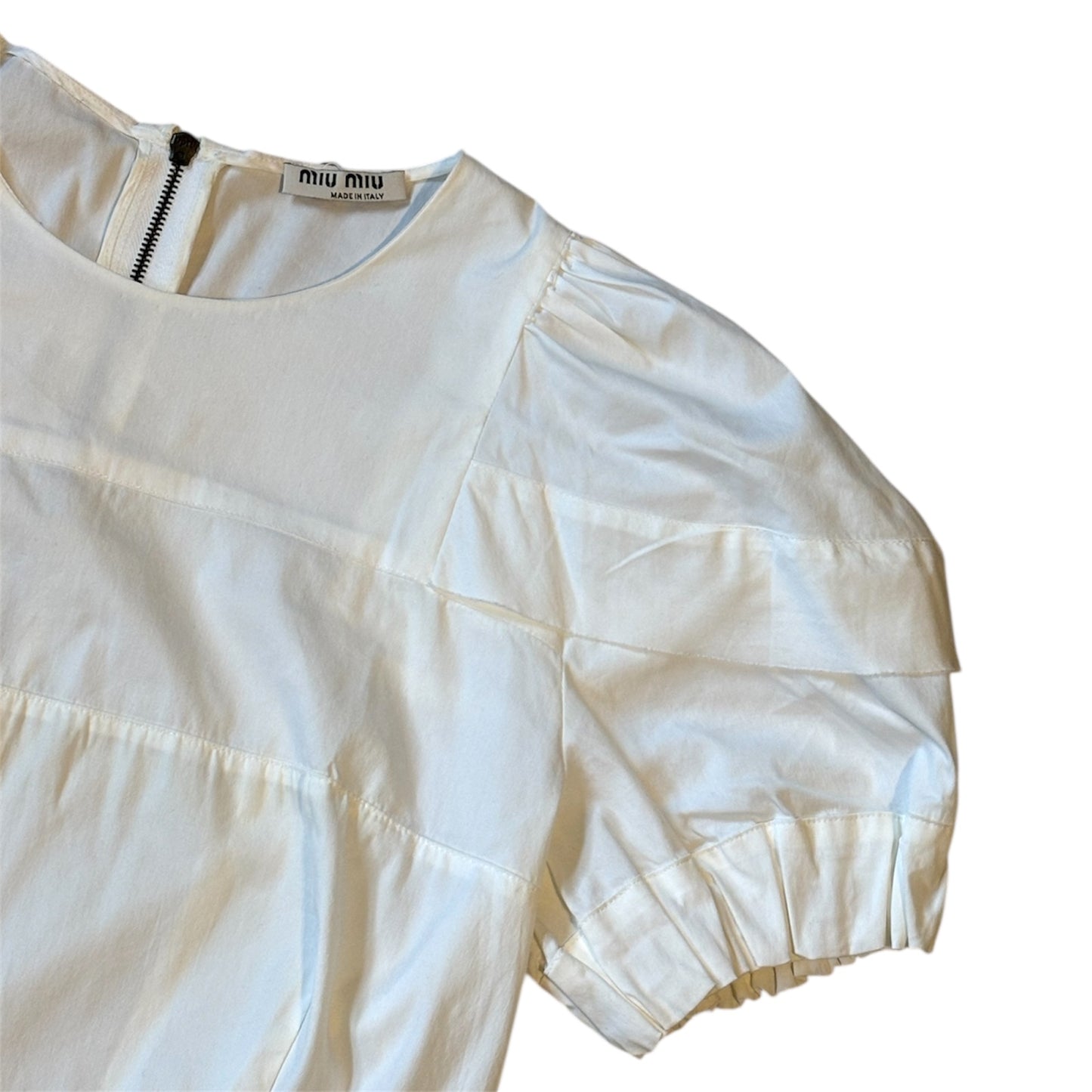 Miu Miu 2000s Puff Sleeve Blouse