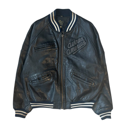 Avirex Stadium Champions Leather Bomber