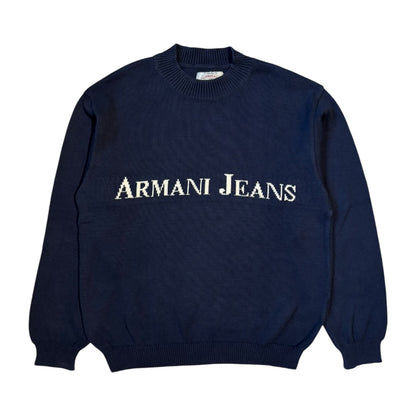 Armani Jeans 1990s Knitted Crewneck