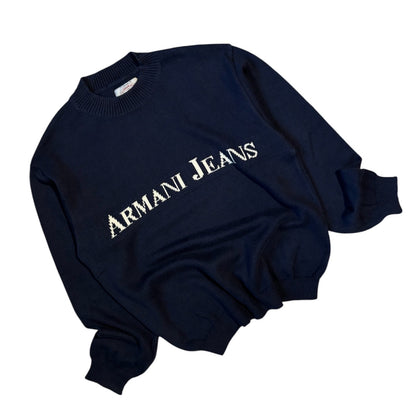 Armani Jeans 1990s Knitted Crewneck