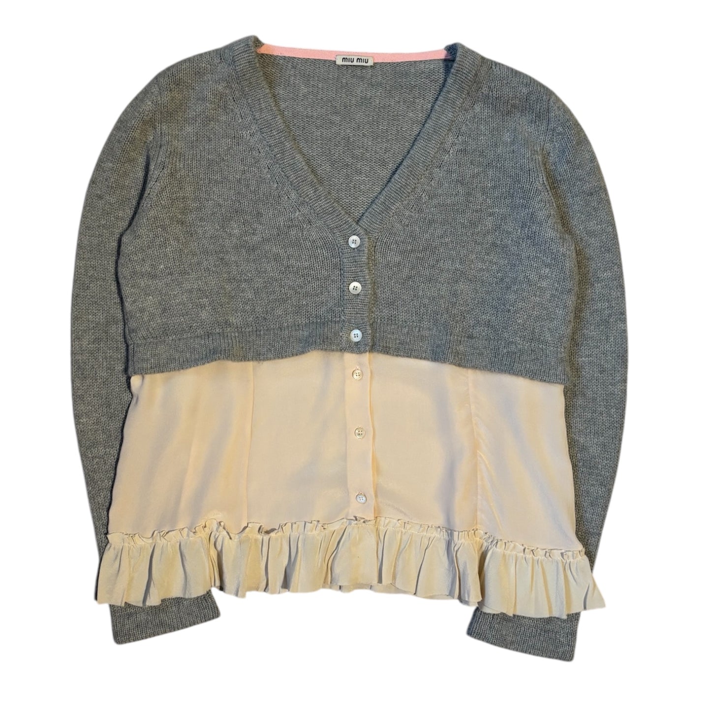Miu Miu 90s Cardigan Shirt