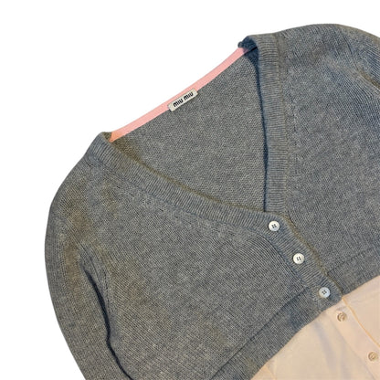 Miu Miu 90s Cardigan Shirt