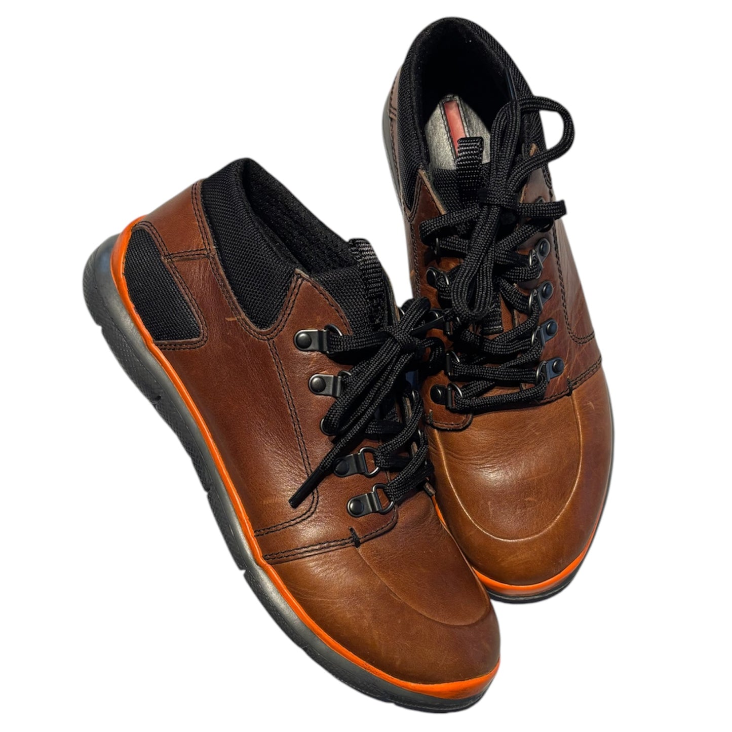 Prada Sport 2000s Leather Hiking Boots