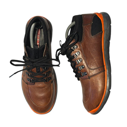 Prada Sport 2000s Leather Hiking Boots