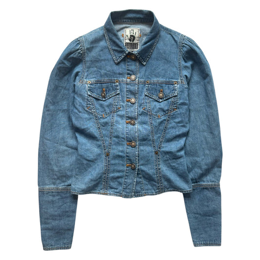 Jean Paul Gaultier 1990s Cinched Waist Denim Jacket