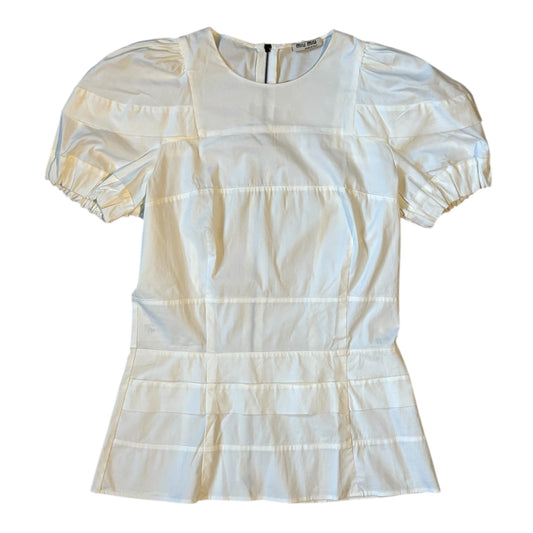 Miu Miu 2000s Puff Sleeve Blouse