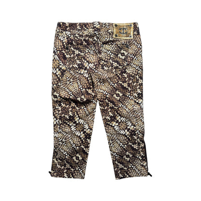 Roberto Cavalli Just Cavalli 2000s Python Capris