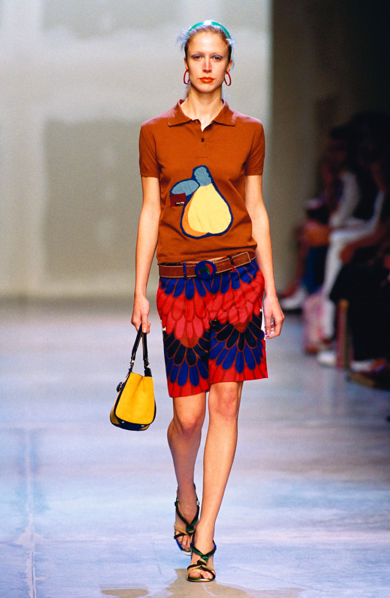 Miu Miu SS 2005 Pear Runway Belt